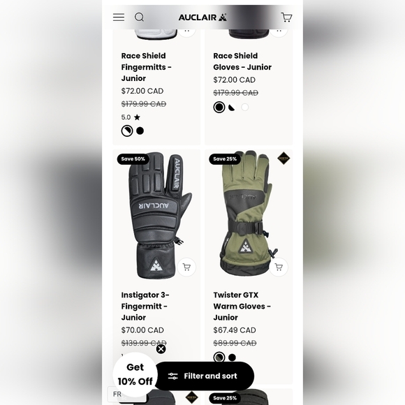 Winter Gloves 2 pairs Gray Gordini & Au Clair Black NWOT Size Jr S (7) - Picture 12 of 14